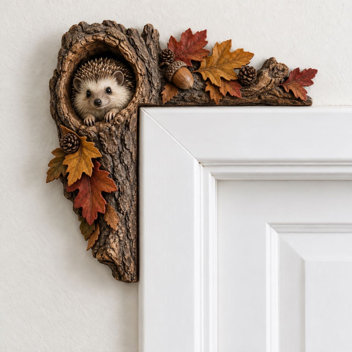 🎄✨ Cozy Christmas Woodland Door Frame Decor