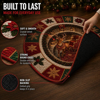 🎅3D Christmas Gnome Optical Illusion Rug | Fun & Festive Must-Have Home Décor