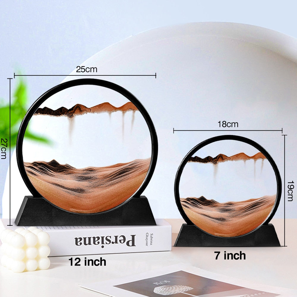 🌲LAST DAY SALE 50% OFF 🎁2026 New 3D Hourglass Deep Sea Sandscape